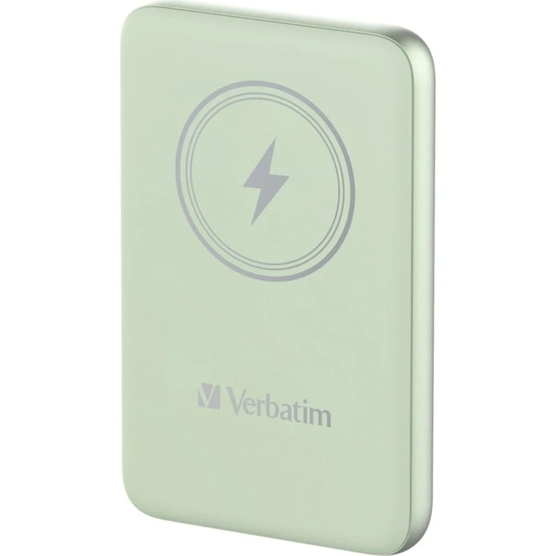 Verbatim Charge n Go magnetisk powerbank 10.000 mAh grøn