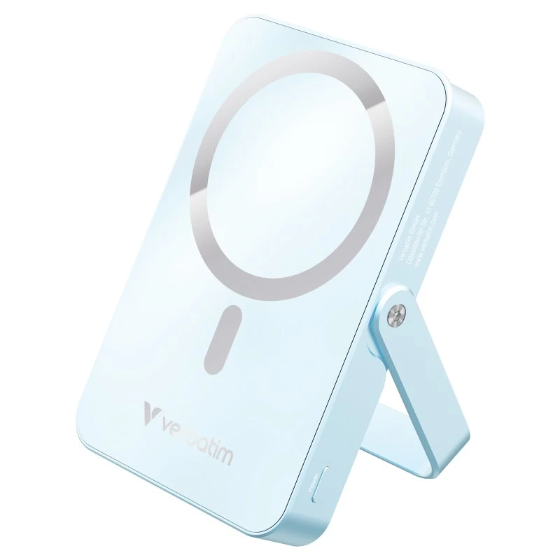Verbatim Charge 'n' Go Magnetisk Trådløs Powerbank 10000 mAh Blå