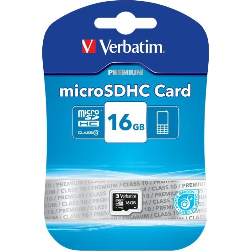 Verbatim Premium MicroSD 16GB 80MB/s