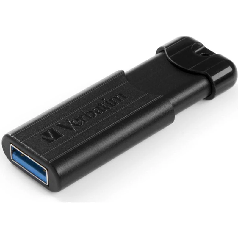 Verbatim PinStripe USB 3.2 Gen 1 256 GB Sort