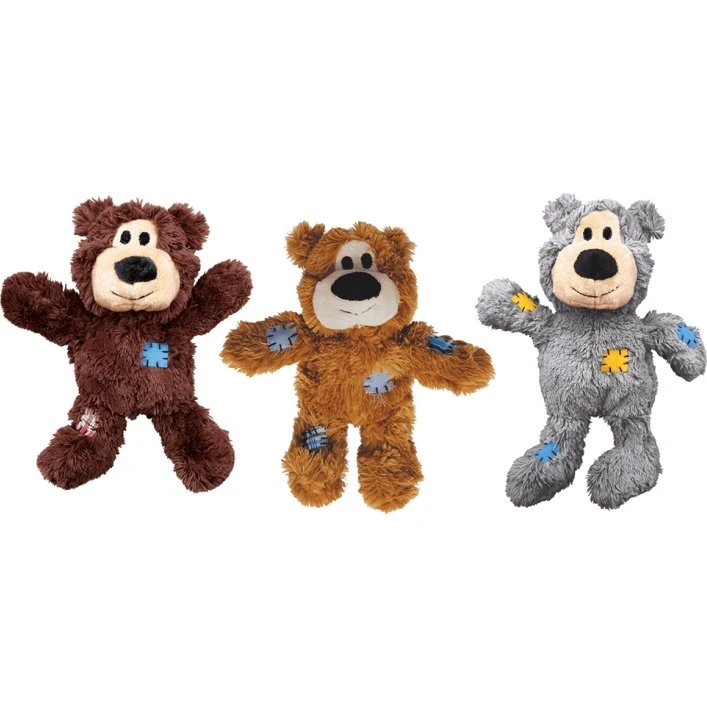 Kong WildKnots Bjørne Medium/Large 35,6 cm (ass. farver)