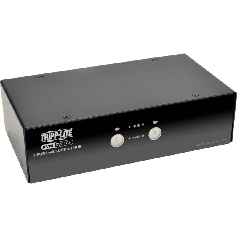 Tripp Lite 2-Port DisplayPort KVM Switch med Audio og USB 3.0