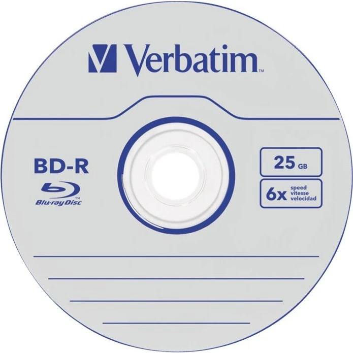 Verbatim DataLife BD-R 25 GB 50-pak 6x