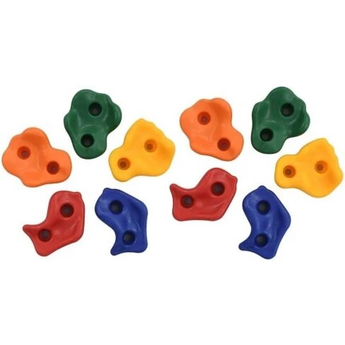 vidaXL klatresten 40 stk. PE, flerfarvet