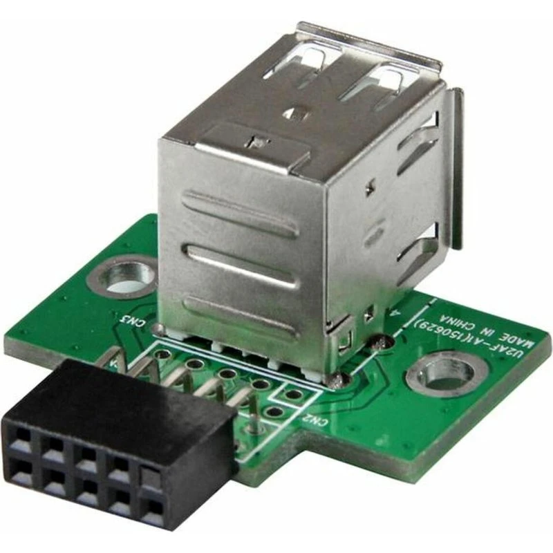 StarTech USBMBADAPT2 2-port USB-moderpladeadapter grøn/sort