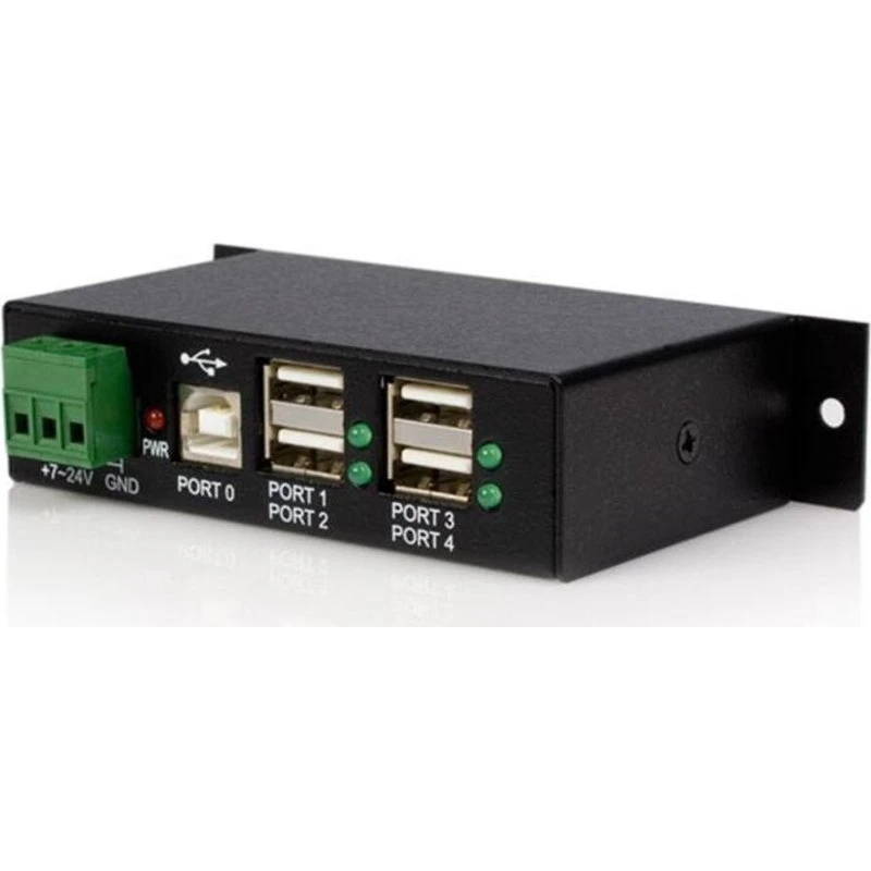 StarTech ST4200USBM 4-port USB 2.0 USB-hub, sort