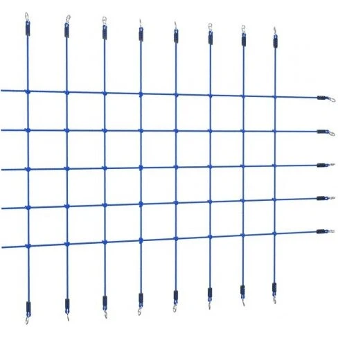 vidaXL Klatrenet 200x150 cm blå