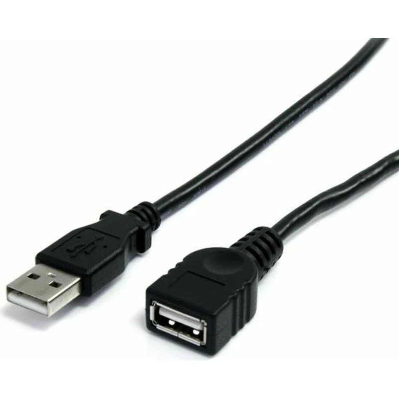Startech USB-A 2.0 1,83 m sort forlængerkabel