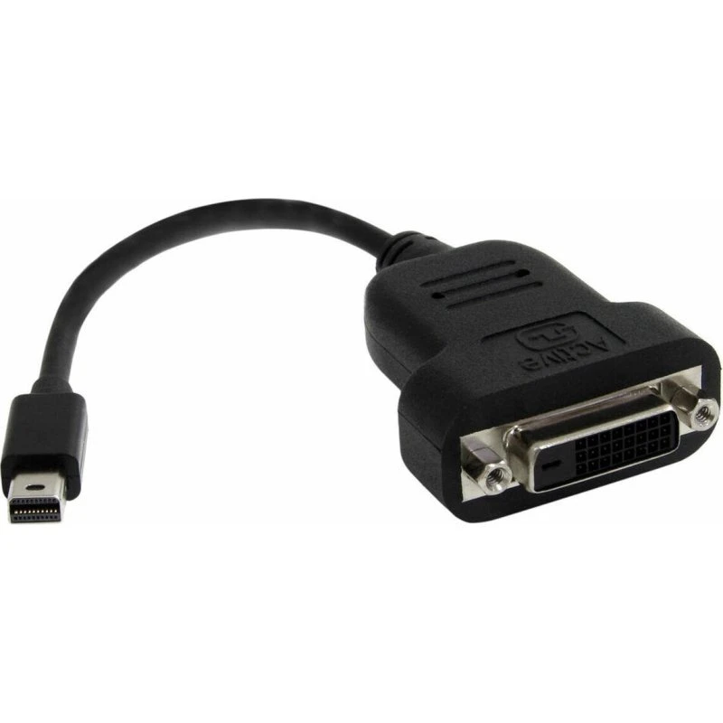 StarTech MDP2DVIS Mini DisplayPort til DVI-adapter, sort, 20 cm
