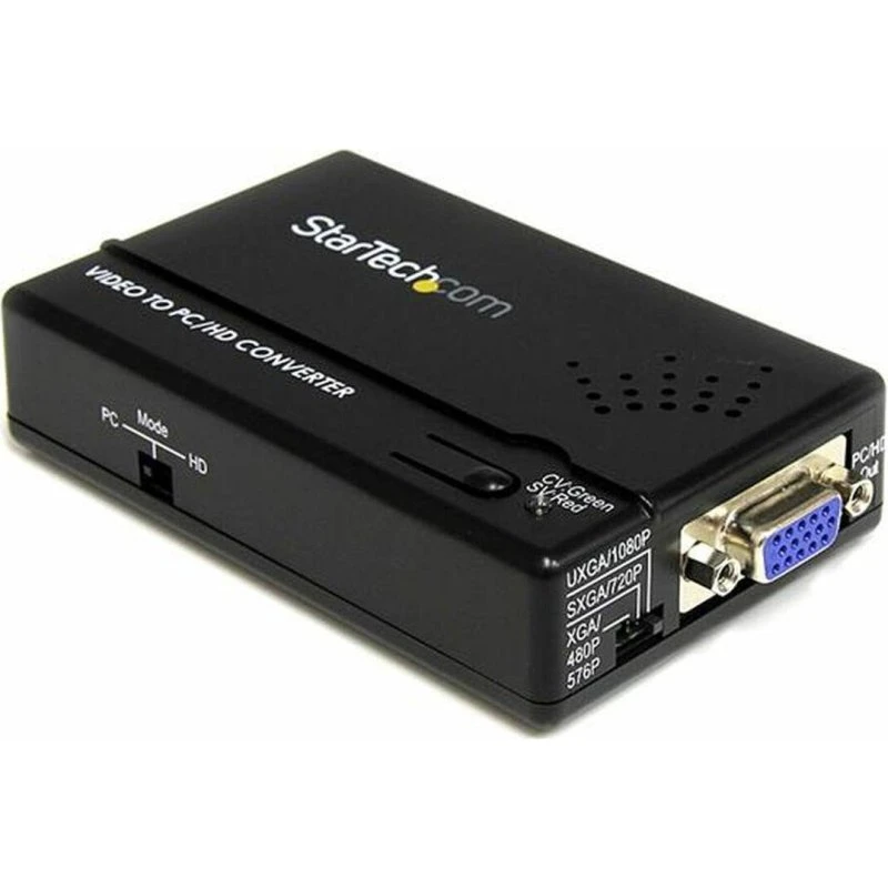 StarTech VID2VGATV2 Video til VGA Konverter, Sort