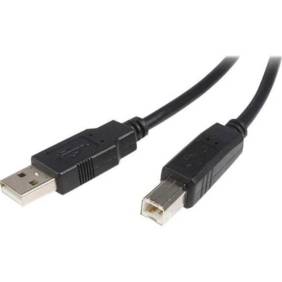 StarTech.com 0,5 m USB 2.0 A til B M/M Kabel Sort