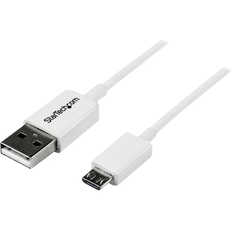 StarTech.com 0.5m Hvid Micro USB Kabel A til Micro B
