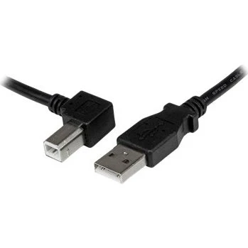 StarTech USBAB1ML 1m USB 2.0 A til Venstrevinklet B Kabel