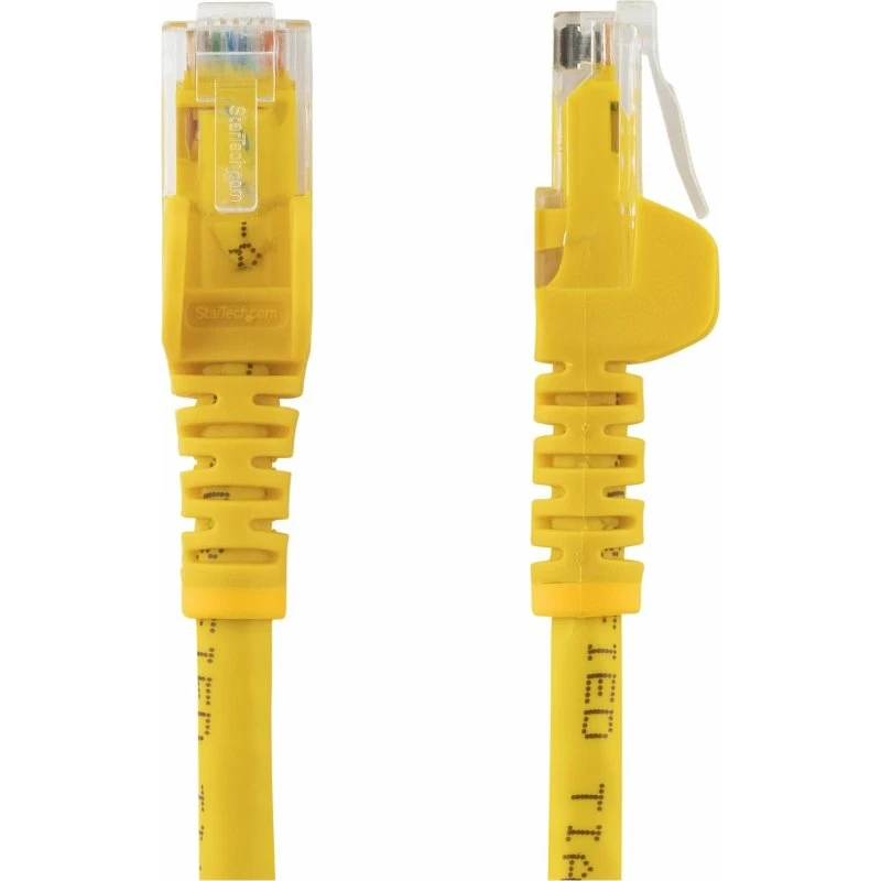 StarTech.com CAT6 1m Gul PoE Ethernet Kabel, 10GbE, Snagless