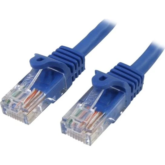 StarTech.com 2m Blå Cat5e Snagless Patchkabel UTP