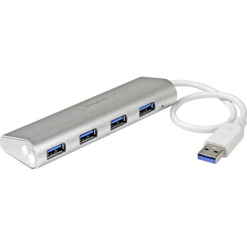 Startech ST43004UA 4-ports USB 3.0 Hub, sølv