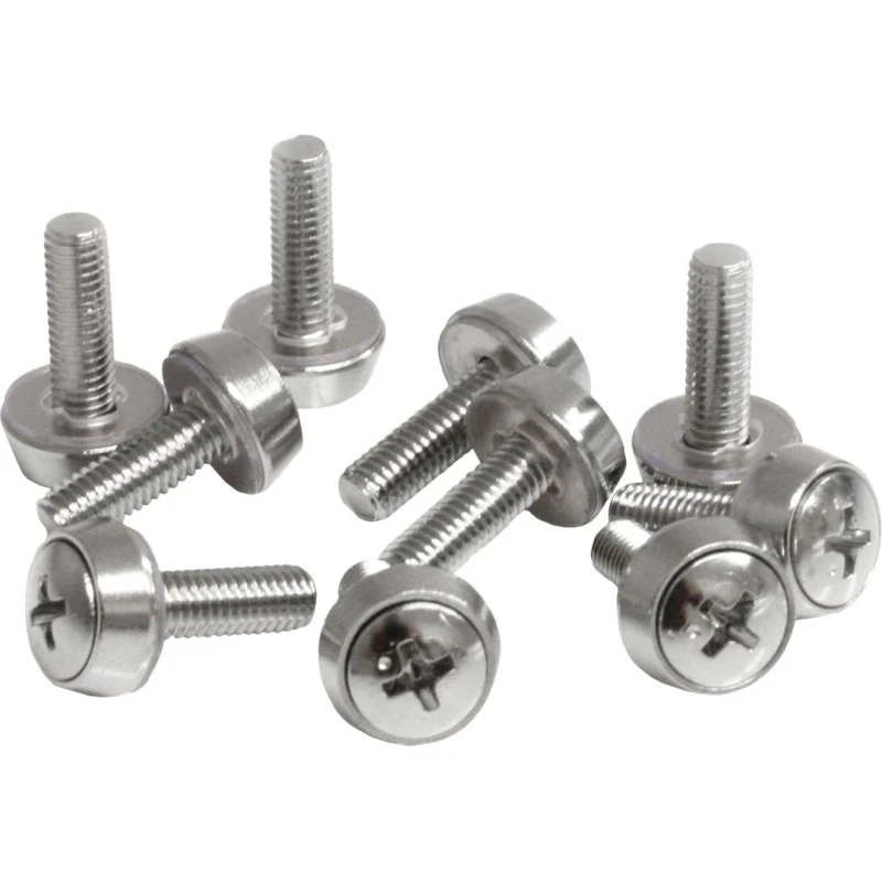 StarTech M5 x 12mm Skruesæt 100 stk – Sølv
