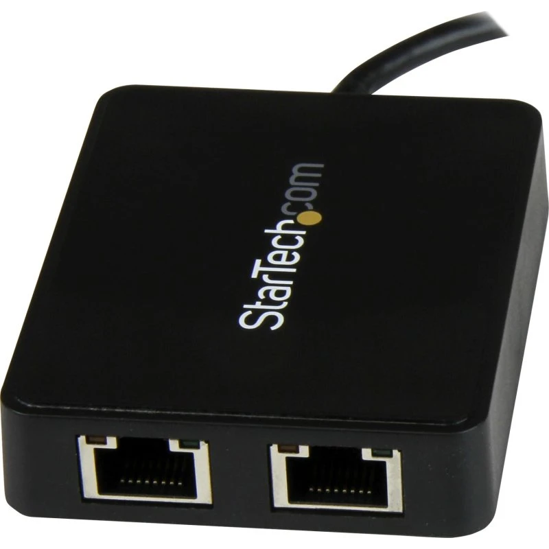 StarTech.com USB-C Dual Gigabit Ethernet Adapter med USB 3.0