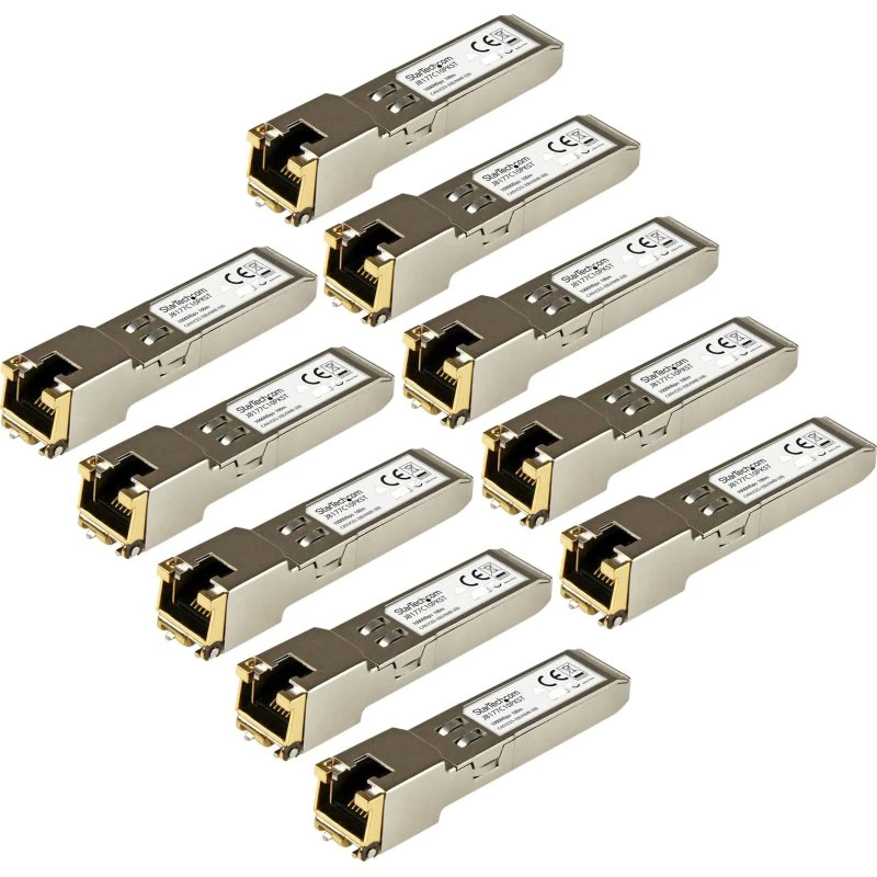 StarTech.com J8177C Kompatibel 10x SFP Modul - 1GE RJ45 Copper