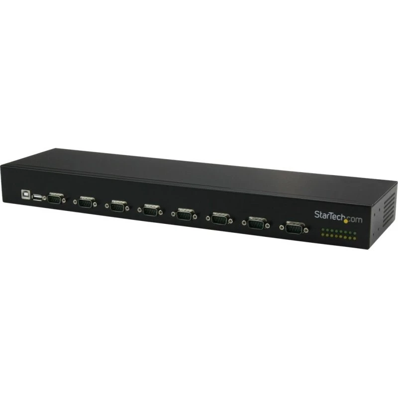 StarTech.com 8-Port USB til RS232 Seriel Adapter, sort