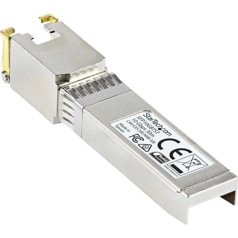 StarTech.com SFP10GBTST 10GBASE-T SFP+ Copper Transceiver - 30m