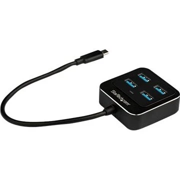 StarTech.com 4-Port USB-C Hub, USB 3.2 Gen 2, 10Gbps, Aluminium