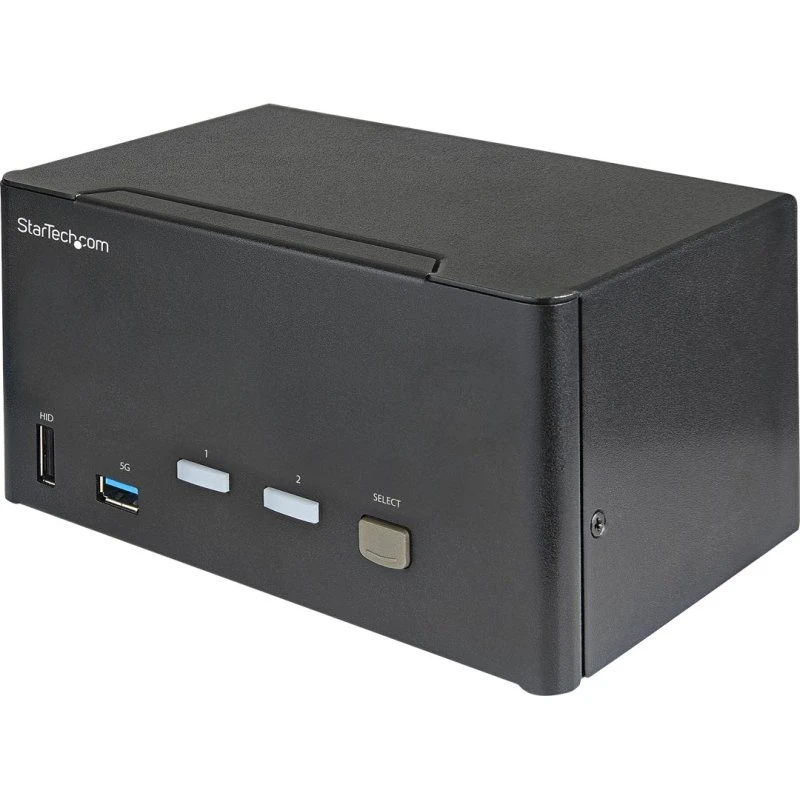 StarTech SV231TDPU34K 2-Port DisplayPort KVM med 4K 60Hz