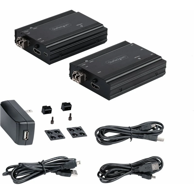 StarTech SV565FXHD4KU 4K HDMI KVM Extender over Fiber, 300m