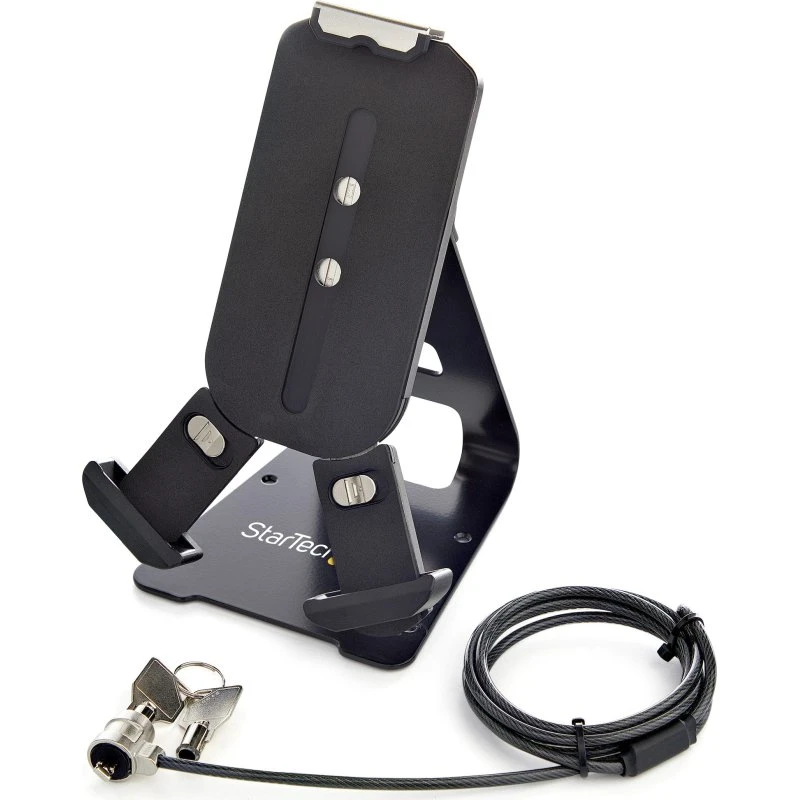 StarTech SECTBLTDT Tabletstander med K-Slot-lås, sort, 7,9-13"