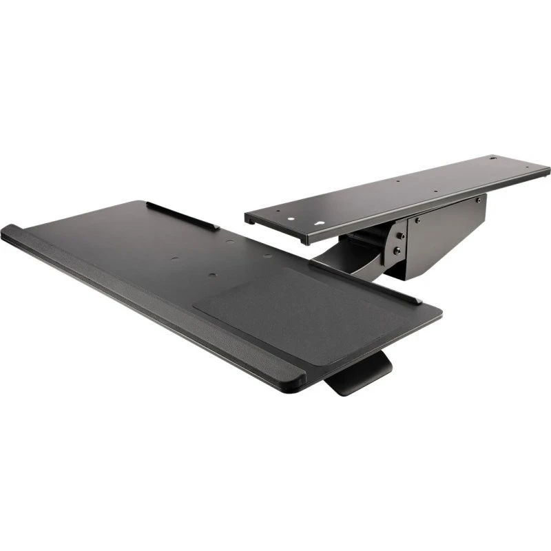 StarTech KBTRAYADJ2 Underbords Tray, Højde- og Bevægelsesjusterbar, Sort