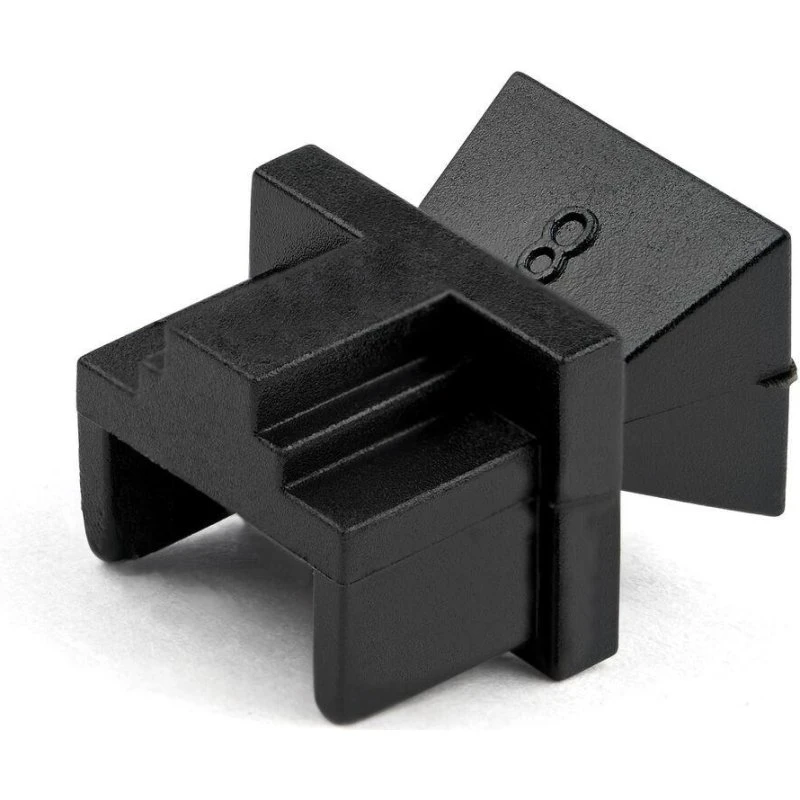 Startech RJ45 Støvkapper, Sort, 100 stk.