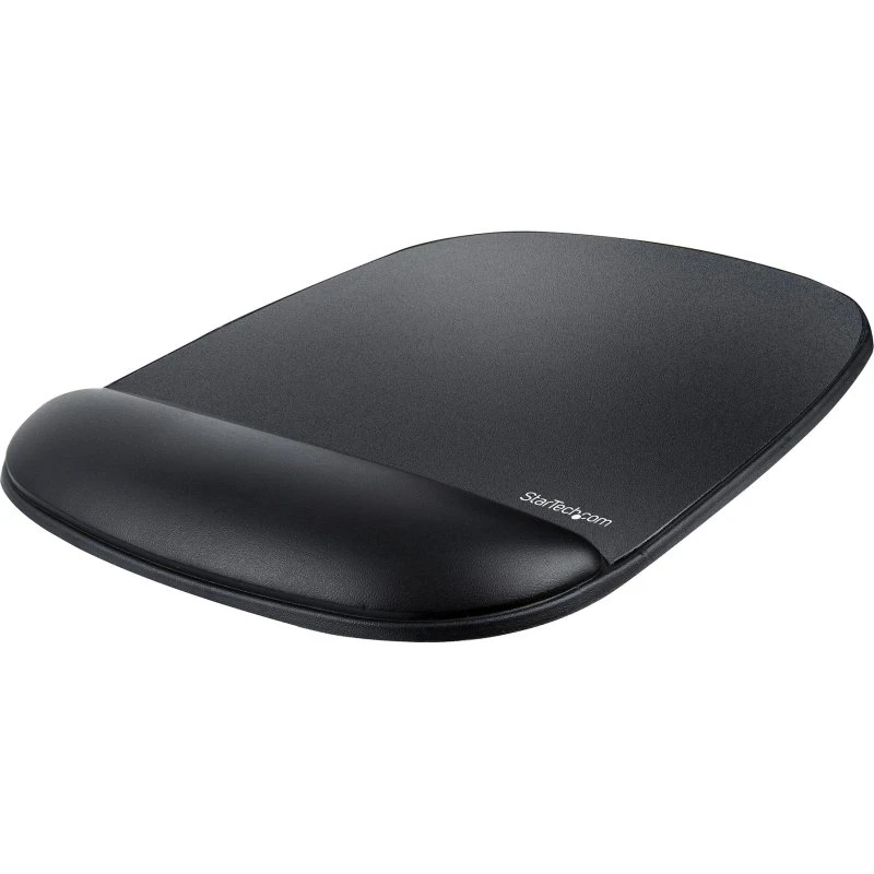 StarTech B-ERGO-MOUSE-PAD Sort, Ergonomisk Musemåtte med Håndledsstøtte