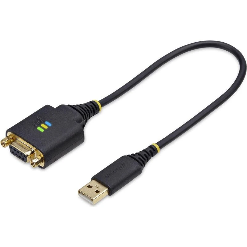 Startech USB til DB9 Serielkabel, Sort, 30 cm