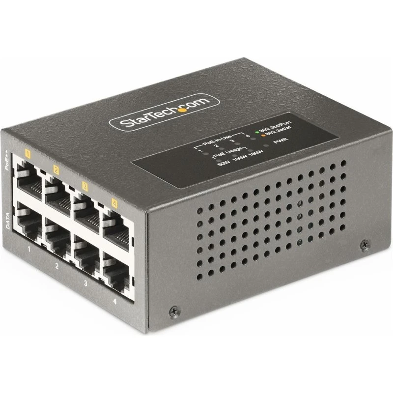 StarTech AS445C-POE-INJECTOR 4-Port PoE++ 160W