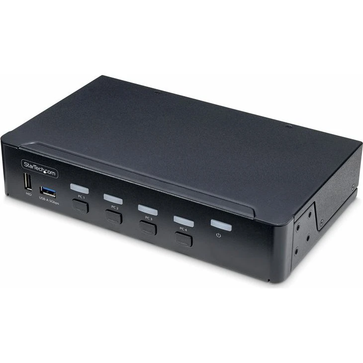 StarTech.com 4-Port DisplayPort KVM Switch 4K 60Hz TAA-kompatibel