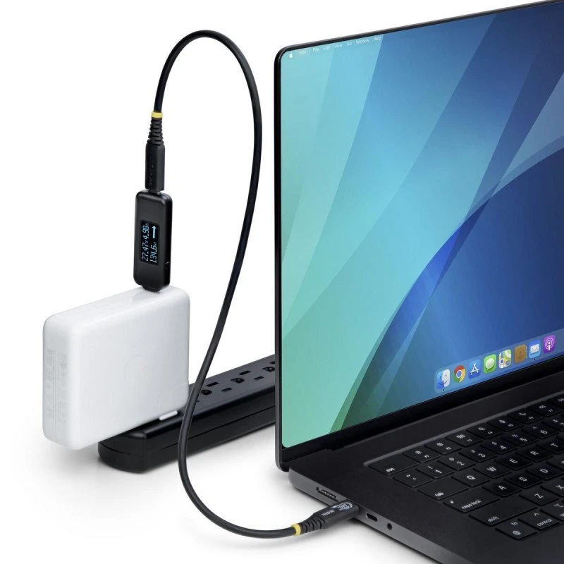 StarTech USB-C Power Tester med display