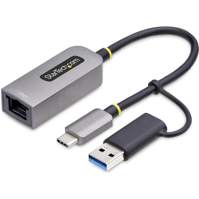 StarTech USB 3.2 Gen 1 Ethernet Adapter, grå