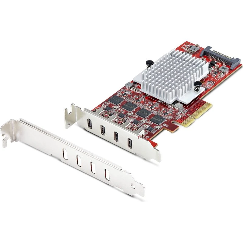 StarTech.com 4-Port USB-C PCIe Kort, 10Gb, TAA-kompatibelt