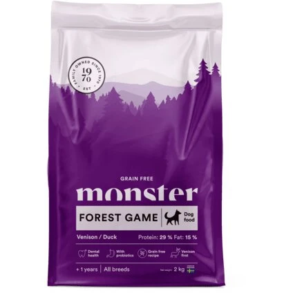 Monster Grain Free Forest Game 2 kg