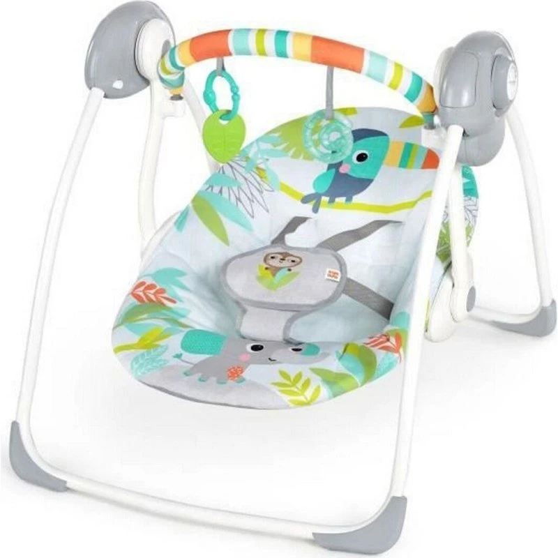 Ingenuity Compact Portable Swing - multifarvet/grå