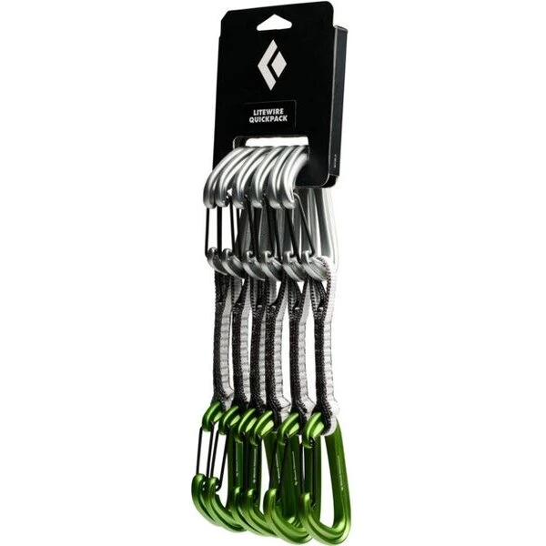 Black Diamond LiteWire Quickpack 12 cm – 6 stk.