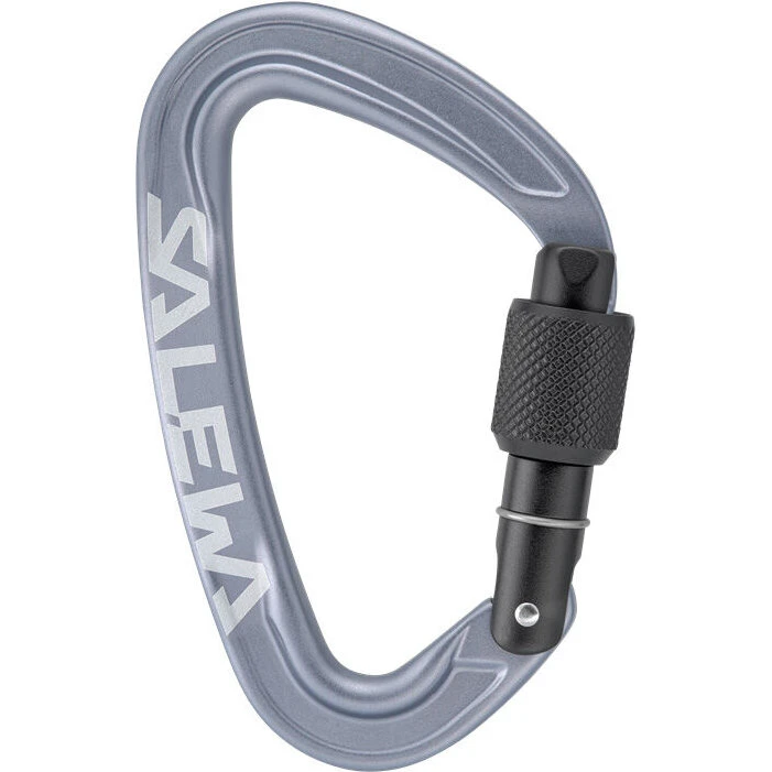 Salewa Ortles Screw karabin (skrue) - grå