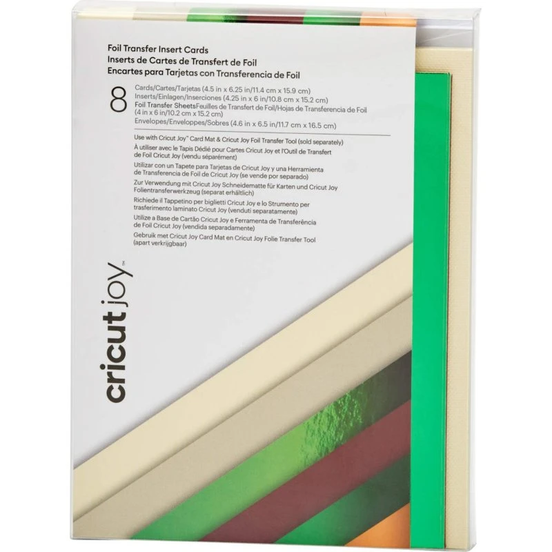 Cricut Joy Cameron Sampler Indstikskortsæt, A6, 8 stk