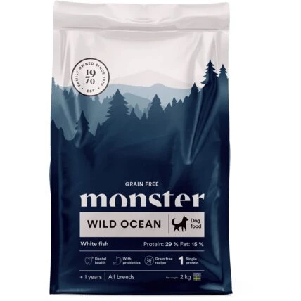 Monster Grain Free Wild Ocean 2 kg (laks)