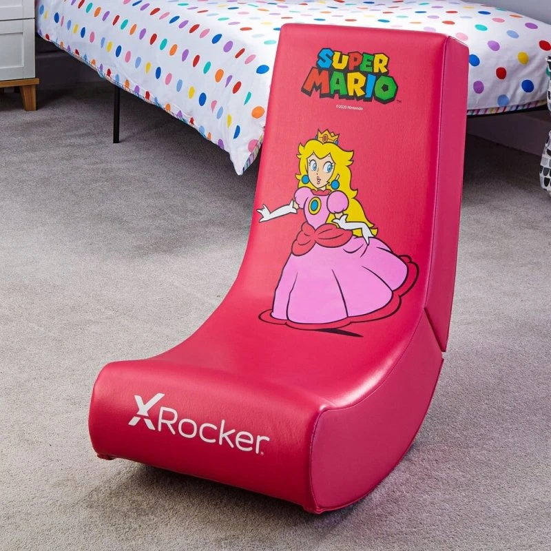 X Rocker Super Mario Princess Peach Gulvstol