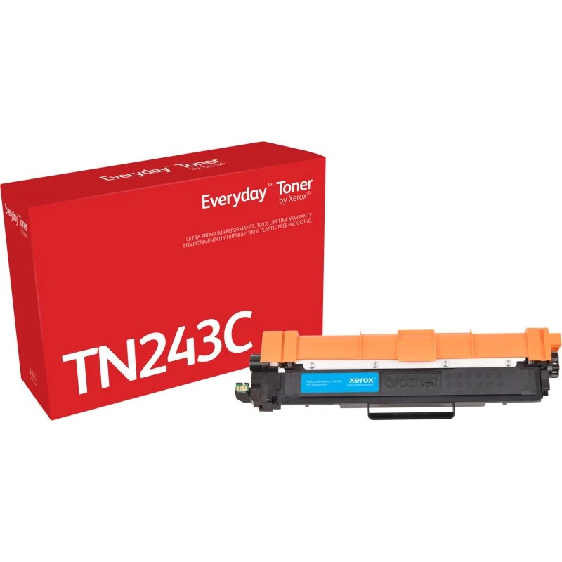 Xerox 006R04581 Cyan Kompatibel Toner, Standard Kapacitet, Til Brother TN-243C