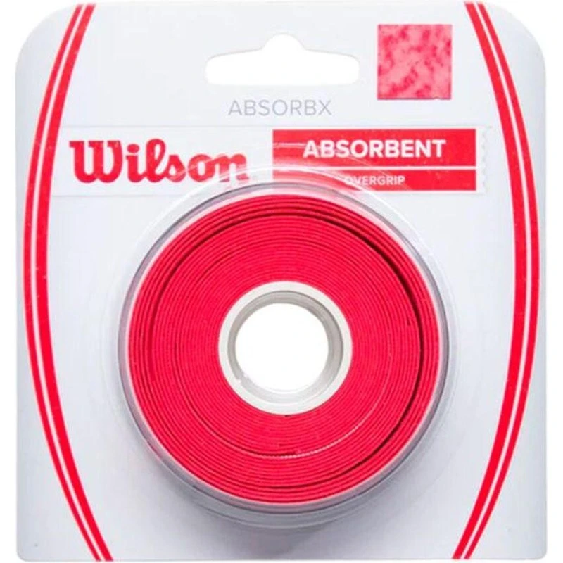 Wilson Absorbx Overgrip Rød, 3-Pack