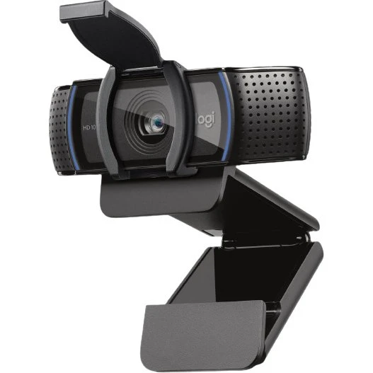 Logitech C920e HD 1080p Webcam, sort
