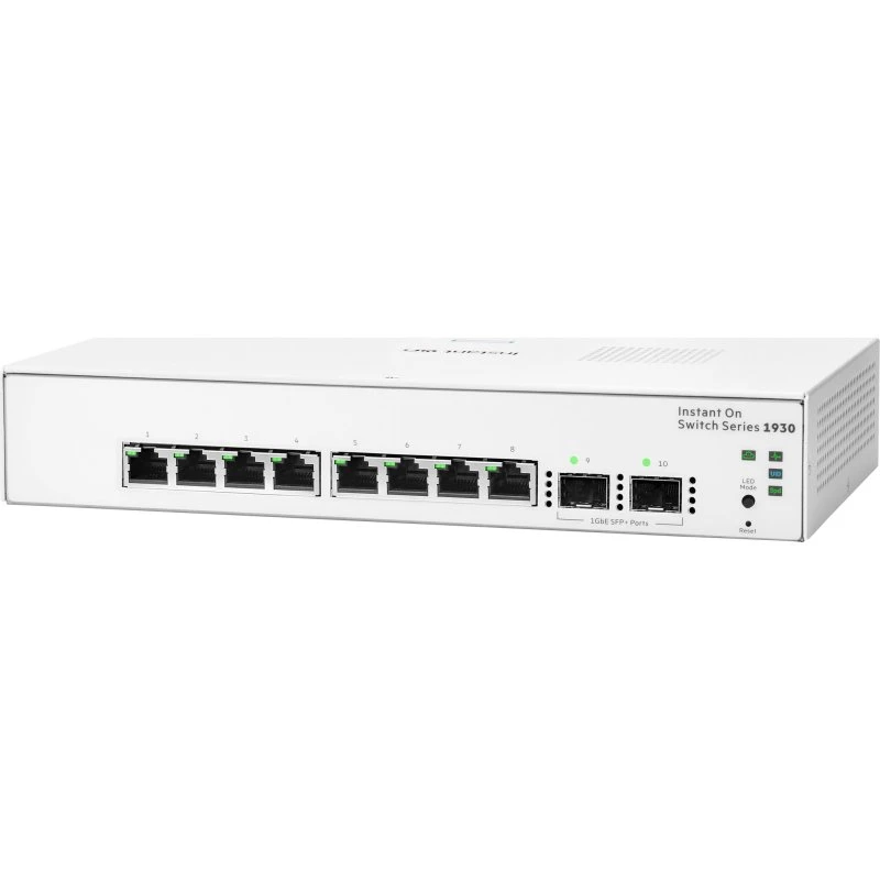 HPE Aruba Instant On 1930 8G 2SFP 10-port Gigabit-switch