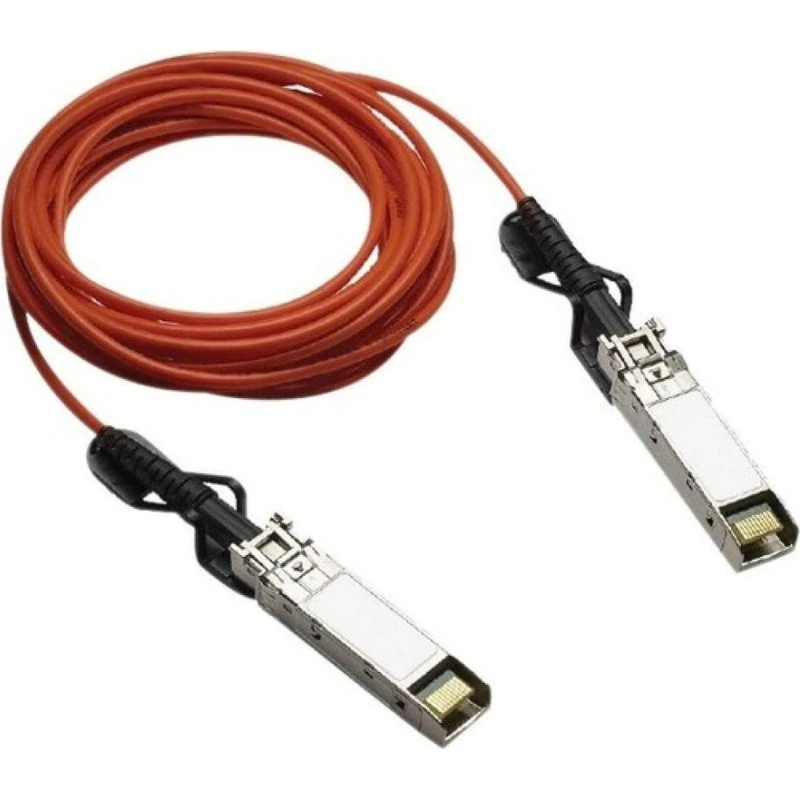 HPE R9D19A SFP+ DAC 1 m rød netværkskabel